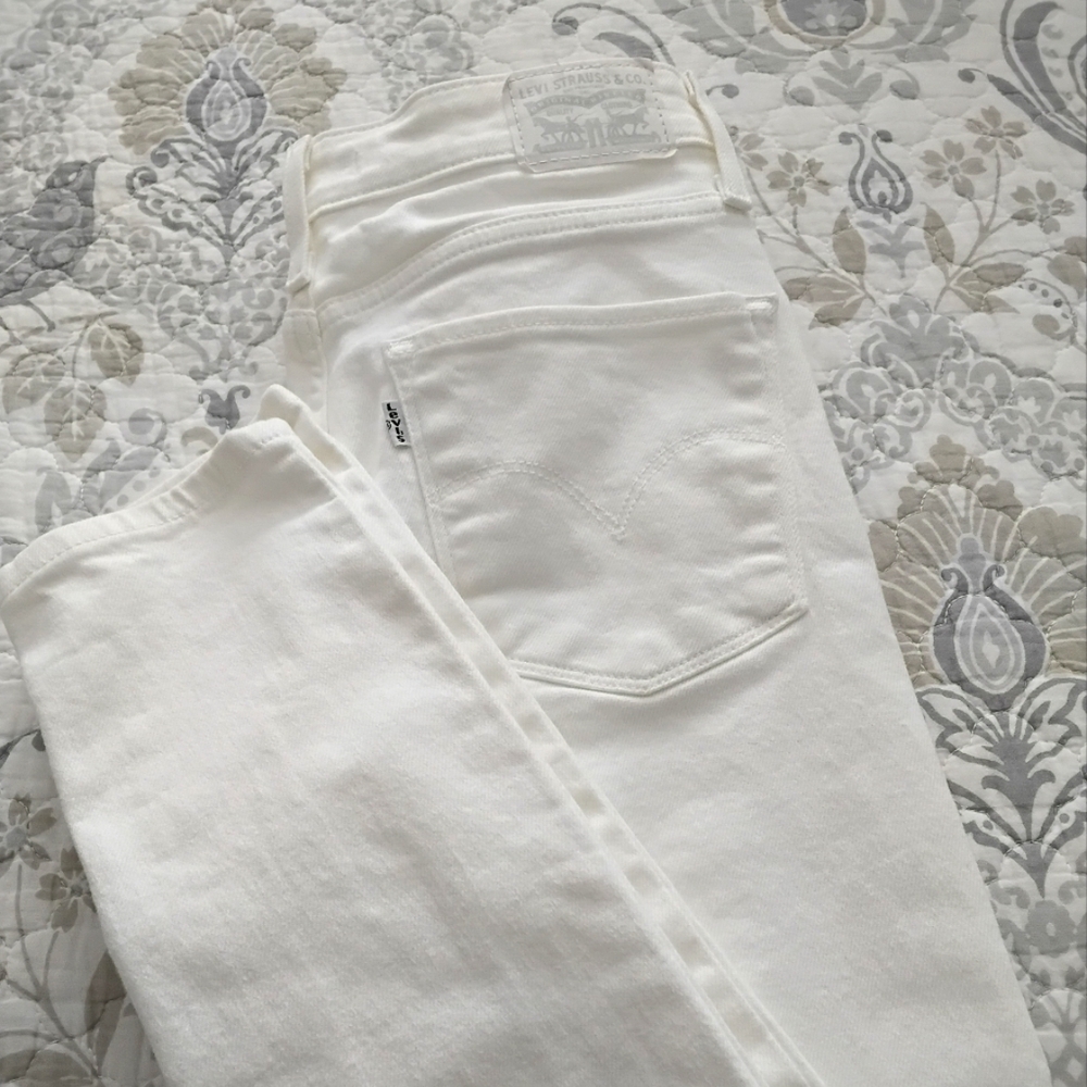 Levi Strauss White Jeans